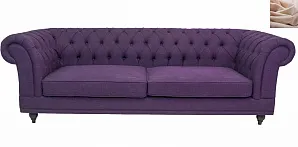 заказать Диван мягкий арт-деко Neylan Purple бежевый