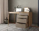 Стол рабочий "Лайн (Line)" одной тумбой R23/beige №1