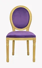 фото Стул Volker Violet Gold в интерьере