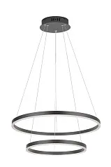 фото Люстра Orblaze 2 rings 600 black в интерьере в Москве