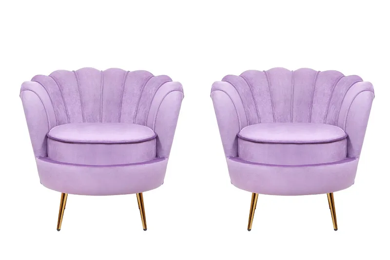 Комплект кресел ракушка Pearl Purple
