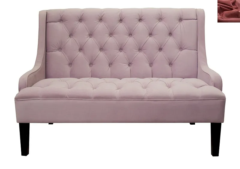Американский диван Sommet Violet красный