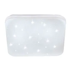 97883 Светодиодный настенно-потолочный светильник FRANIA-S, 33,5W (LED), 3900lm, 430х430, H70, сталь, в интерьере