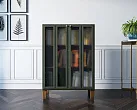 Шкаф-буфет "Андерсен (Andersen)" малый с рифлеными стеклами арт AN18/1 №3
