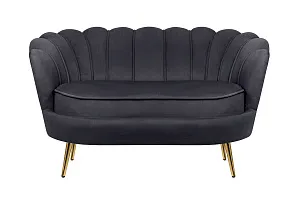 купить стильный Дизайнерский двухместный диван Pearl Double Black в интернет-магазине