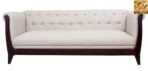 красивый Классический диван Delvin цвет желтый