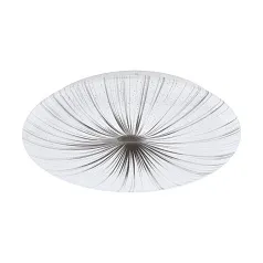 купить 98325 Светод. потол. светильник NIEVES, 24W (LED), ?410, H65, 2400lm, сталь, белый, /пластик, белый,