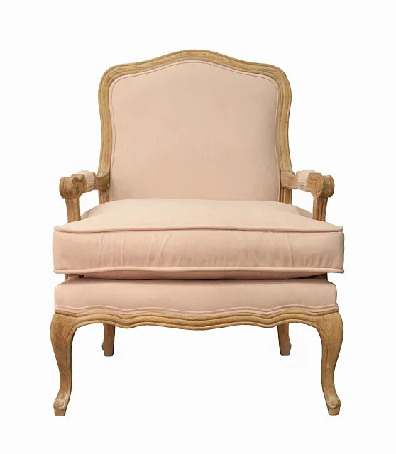 Мягкое полукресло с подлокотниками Nitro Beige Velvet в Москве Мягкое полукресло с подлокотниками Nitro Beige Velvet