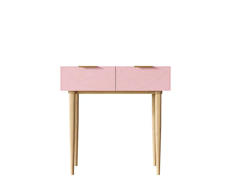 Консоль с двумя ящиками "Лайн (Line)" LN16/GR1/pink