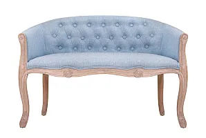 красивый Дизайнерский двухместный диван Kandy Double Light Blue в интернет-магазине