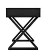 Письменный дизайнерский стол Jasper Black №2