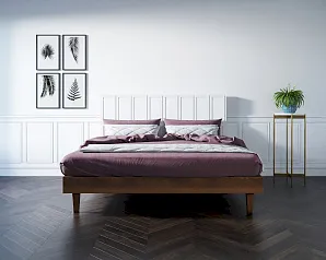 фото Кровать "Андерсен (Andersen)" 180х200 см арт AN180WH в интерьере