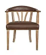 Стул в стиле ретро Tanner Genuine Leather №0