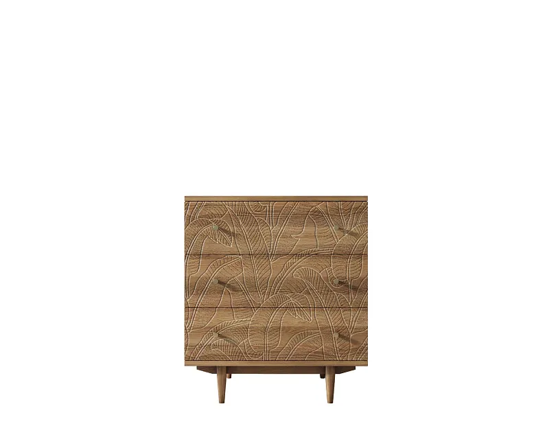 Комод "Boho" 3 ящика джангл арт BH07 в Москве Комод "Boho" 3 ящика джангл арт BH07