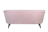 Дизайнерский диван Pearl Triple Pink на черных ножках №3 в Москве