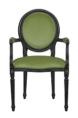 заказать Мягкий стул с подлокотниками Delo Kora Arm Green в Москве