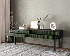 Консоль с двумя ящиками "Эмерсон (Emerson)" арт EM23/green/L №1