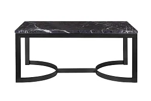 Журнальный столик прямоугольный Aron Marble-B в интерьере