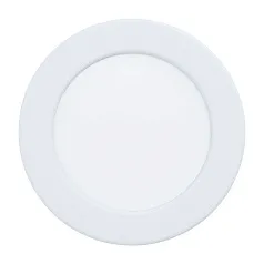 купить 99148 Светодиодный встраиваемый светильник FUEVA 5, 5,5W (LED), ?117, ET26, 700lm, 4000K, сталь, белый/пла