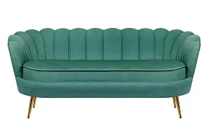 красивый Диван ракушка для гостиниц Pearl Triple Green V2 в Москве