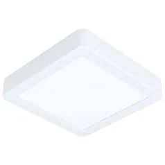 красивые 99236 Светодиодный накладной светильник FUEVA 5, 10,5W (LED), 160х160, H28, 1200lm, 3000K, сталь, белы