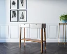 Консоль узкая "Андерсен (Andersen)" арт AN19WH №1