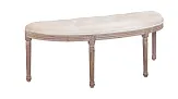 Оттоманка Onora Velvet Beige №1