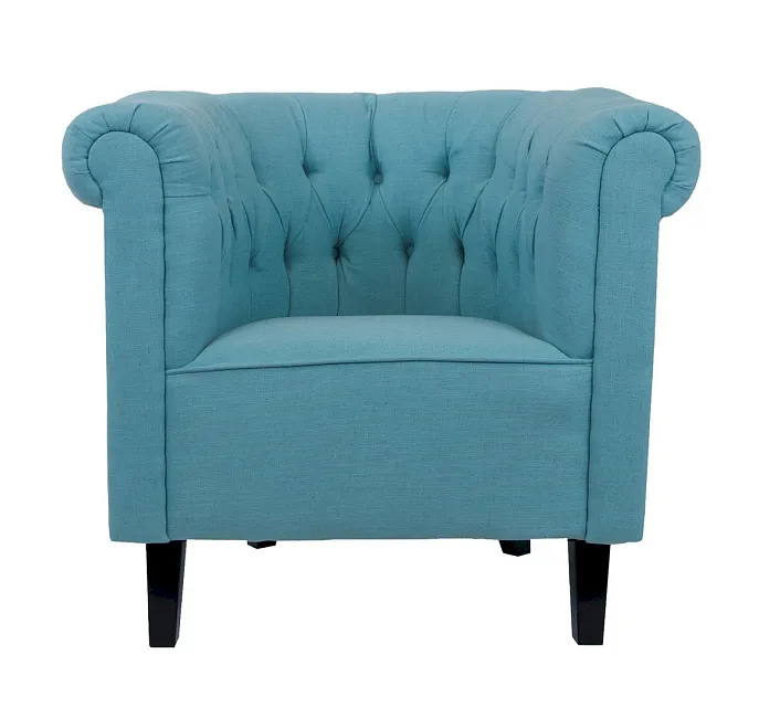 Низкое кресло Swaun Turquoise