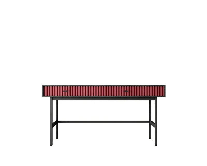 Консоль с двумя ящиками "Эмерсон (Emerson)" арт EM22/red/L