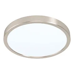 99221 Светодиодный накладной светильник FUEVA 5, 20W (LED), ?285, H28, 2300lm, 3000K, сталь, никель ма в интернет-магазине