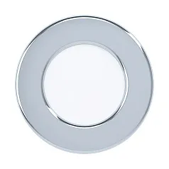 купить 99204 Светодиодный встраиваемый светильник FUEVA 5, 2,7W (LED), ?86, ET26, IP44, 300lm, 3000K, сталь, хро в интернет-магазине