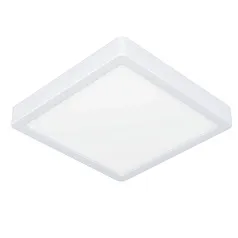 купить красивые 900591 Накладной светильник диммируемый FUEVA 5, 17W (LED), 3000K, L210, B210, H28, сталь, белый / пластик, белый