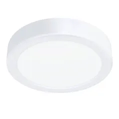 красивые 900582 Накладной светильник диммируемый FUEVA 5, 11W (LED), 3000K, ?160, сталь, белый / пластик, белый