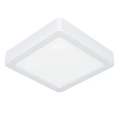 фото 900646 Накладной светильник  FUEVA 5, 11W (LED), 3000K, IP44, L160, B160, H28, сталь, белый / пластик, белый