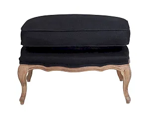 фото Дизайнерская банкетка Nitro Black Ottoman в интерьере