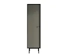 Шкаф c одной дверкой "Эмерсон (Emerson)" арт EM101/gray/L №0