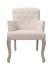 стильное Классическое кресло Deron Beige V2