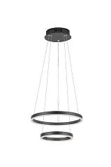 фото Люстра Orblaze 2 rings 400 black в Москве