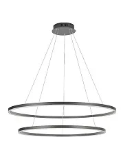 заказать Люстра Orblaze 2 rings 1000 black в интернет-магазине