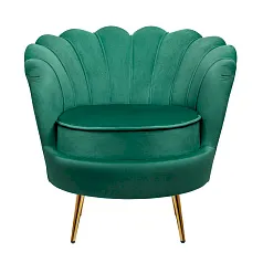 купить стильное Низкое кресло ракушка Pearl Green V2 в Москве