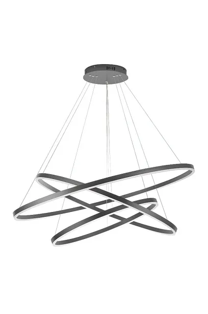 Люстра Orblaze 3 rings 800 black