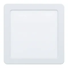 заказать 99179 Светодиодный встраиваемый светильник FUEVA 5, 11W (LED), 166х166, ET26, 1350lm, 4000K, сталь, белый в интернет-магазине