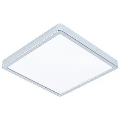фото 99269 Светодиодный накладной светильник FUEVA 5, 20,5W (LED), 285х285, H28, 2400lm, 3000K, IP44, сталь