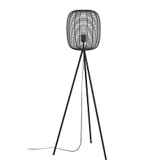 купить красивые 43968 Торшер RINROE, 1X40W (E27), H1405, сталь, черный в интернет-магазине