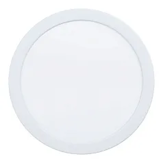 красивые 99134 Светодиодный встраиваемый светильник FUEVA 5, 17W (LED), ?216, ET26, 2000lm, 3000K, сталь, белый на заказ