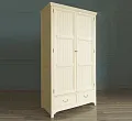 Бежeвый двухстворчатый шкаф "Оливия (Olivia)" арт GA2004C №4
