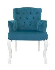 купить красивое Классическое кресло Deron Blue and White в интернет-магазине