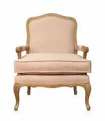 заказать Мягкое полукресло с подлокотниками Nitro Beige Velvet в интернет-магазине в Москве