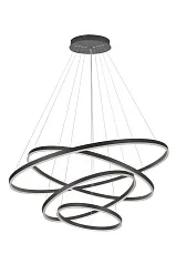 купить Люстра Orblaze 4 rings 1000 black в интернет-магазине