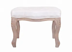 Дизайнерская банкетка Kina Velvet Beige в интерьере